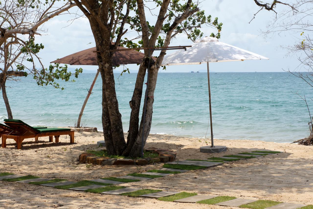 Gold Sand Beach Bungalow Дуонг-Донг Экстерьер фото